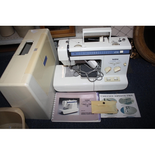 Brother Compact Ace sewing machine with instructions