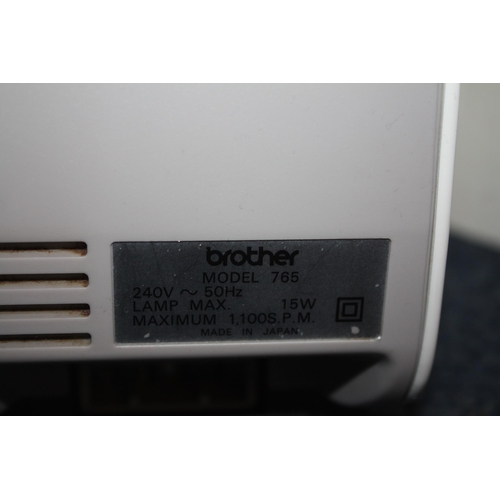 Brother Compact Ace sewing machine with instructions