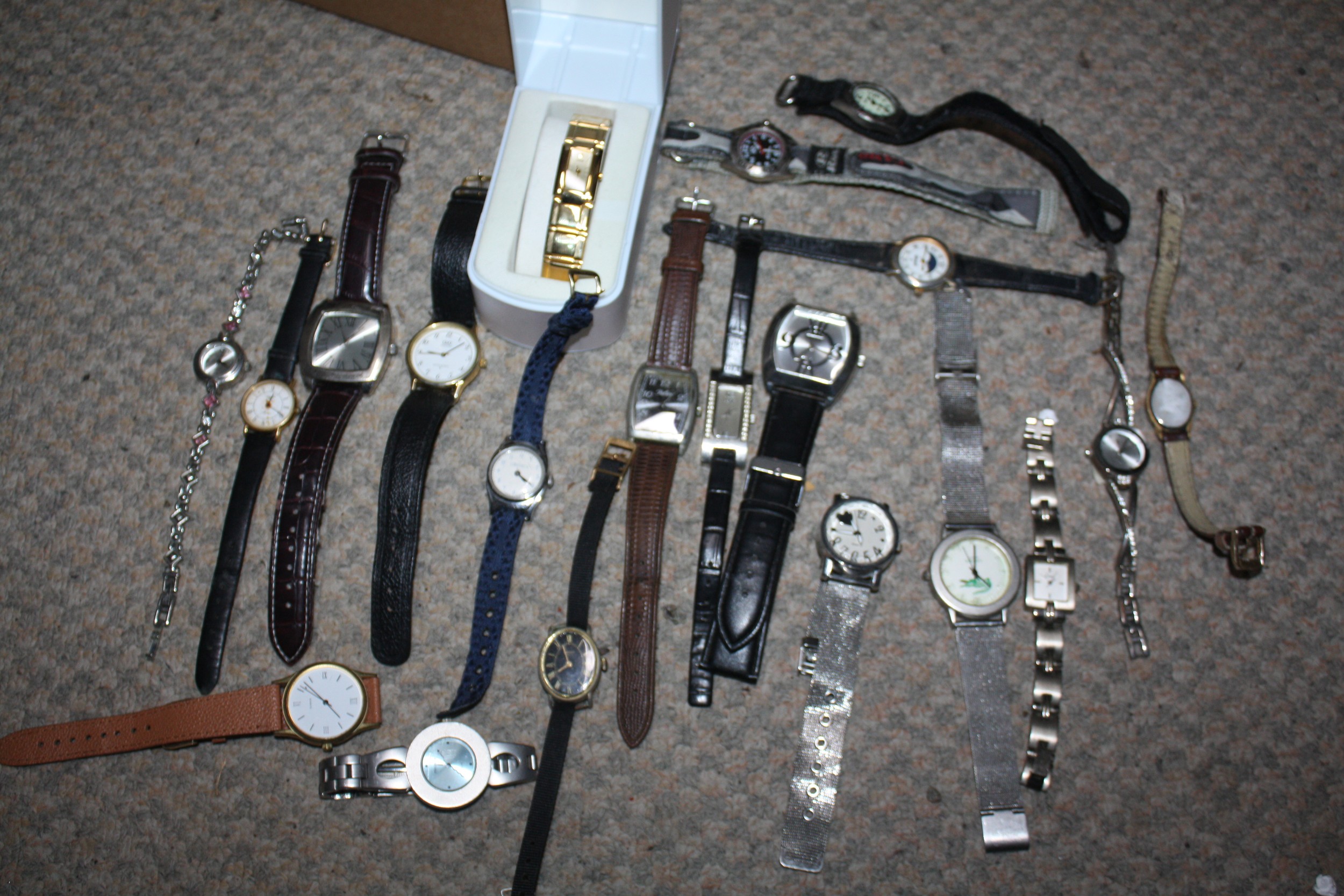 Box Assorted Ladies And Gents Wrist Watches