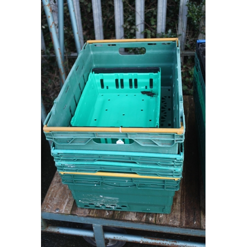 44 - Quantity assorted crates