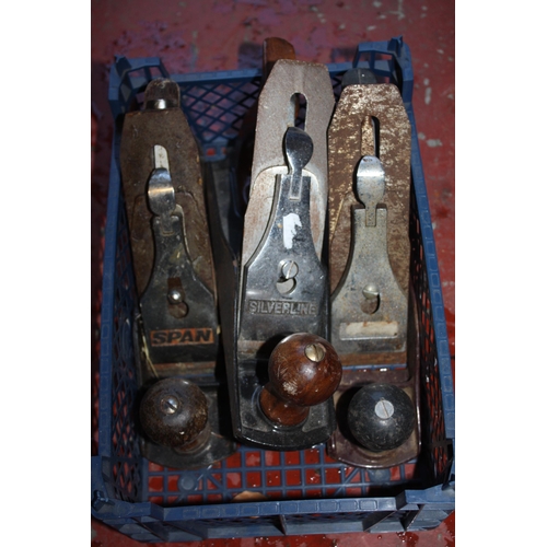 108 - 3 assorted wood planes