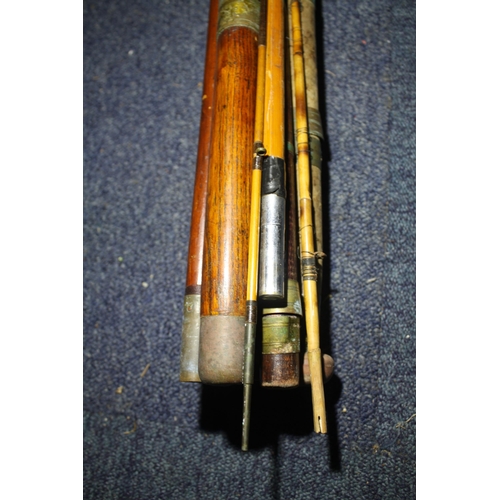 281 - Quantity vintage fishing rods