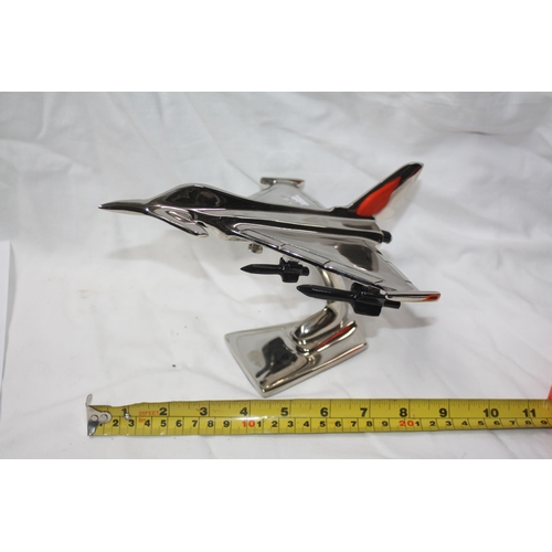 298 - Chrome mounted plane 5