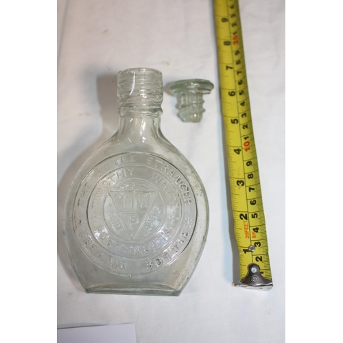 422 - Little Stranger glass feeding bottle- Timothy White Portsmouth