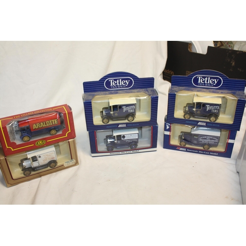 584 - 6 boxed model cars