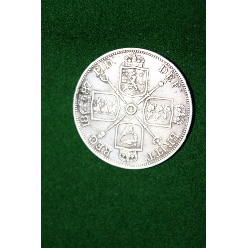 1156 - 1887 JH double florin