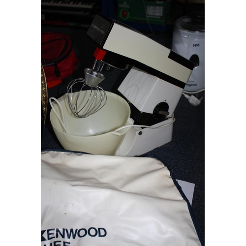 1456 - Kenwood Chef mixer & variety accessories