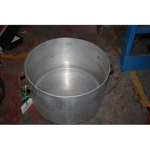 183 - Aluminium 2 handled pot 13