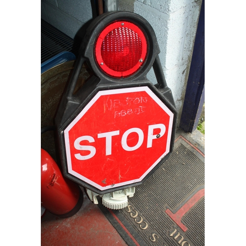 184 - Battery operated Stop sign 30