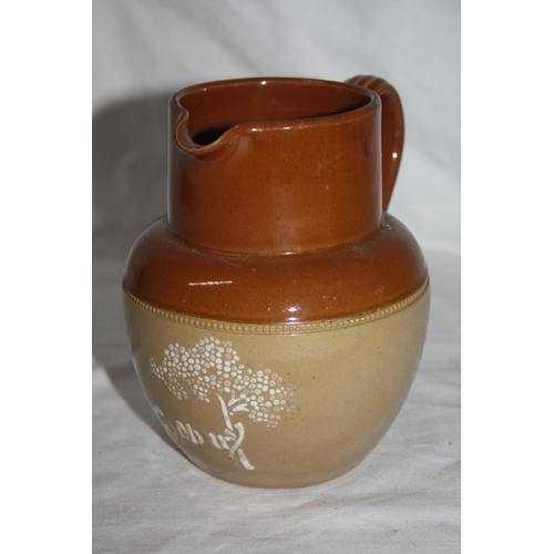 511 - Pottery Cadbury jug 5 1/2