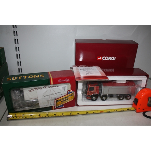 669 - 2 boxed Corgi lorries