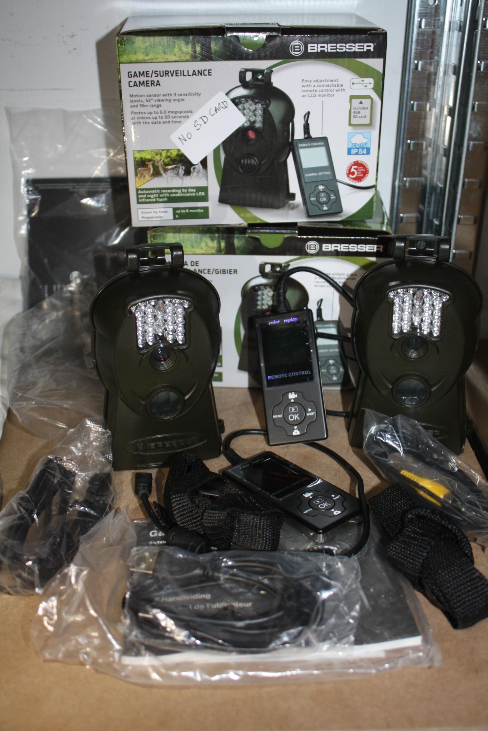 2 Bresser game/ surveillance cameras