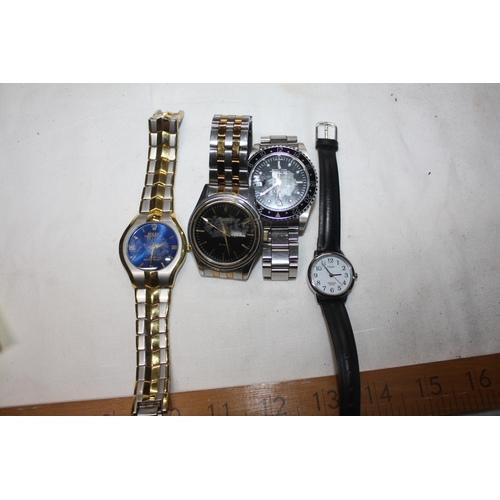 1487 - 4 Gents wristwatches