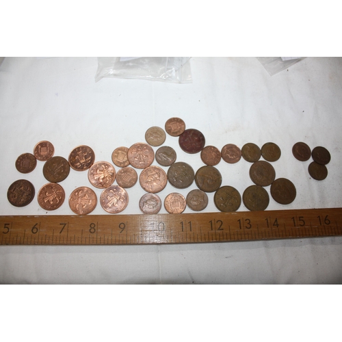 1488 - Quantity pennies etc