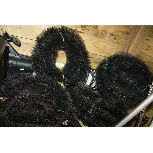 165 - 4 drain cleaning brushes- hedgehog gutter guards