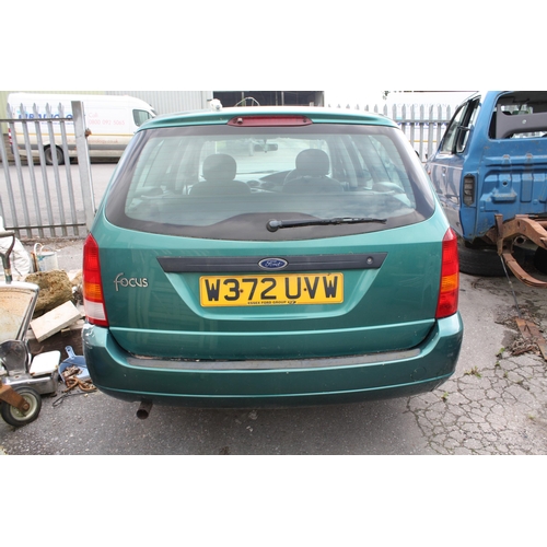 2 - Ford Focus LX AUTO estate 1596 cc petrol MOT to 23/07/2024 approx. 65000 miles V5 present with 2 key... 