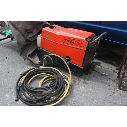 24 - Dry stored Sovereign 1500 hot pressure washer- a/f unchecked