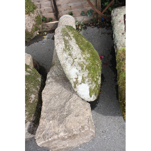 51 - Granite staddle stone- base 47