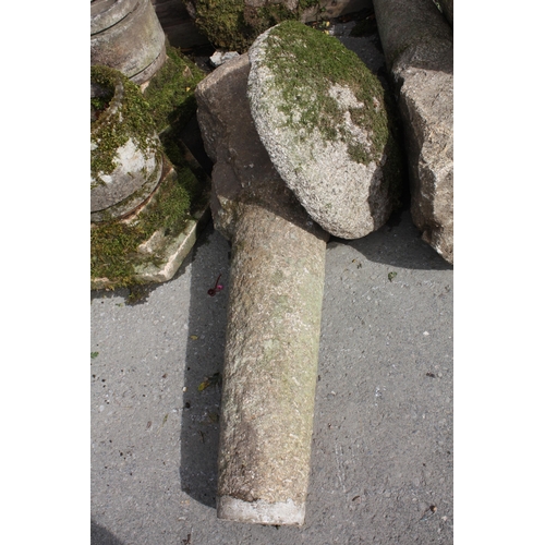 52 - Granite staddle stone base 52