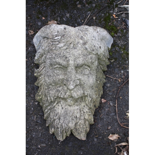 176 - Concrete green man- no ears 15