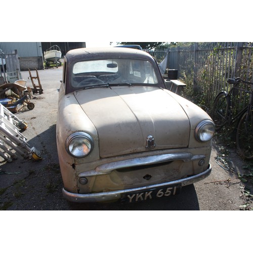 2 - BARN FIND 1957 Standard 10 saloon car, older V5 present