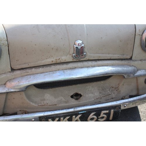 2 - BARN FIND 1957 Standard 10 saloon car, older V5 present