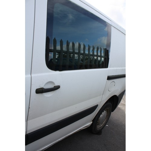 3 - Peugot Expert HDI SWB panel van 1560 cc diesel reg KR09 WJK 1 side loading door, age related marks M... 