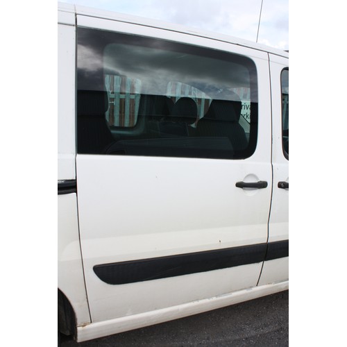 3 - Peugot Expert HDI SWB panel van 1560 cc diesel reg KR09 WJK 1 side loading door, age related marks M... 