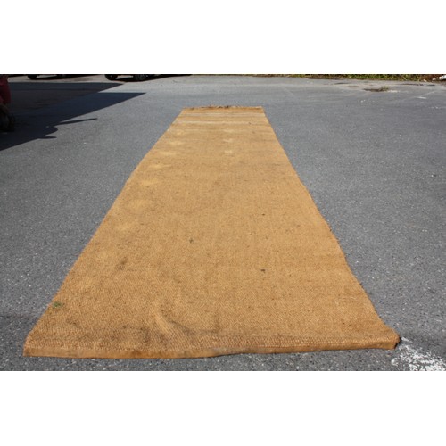 87 - Large roll hessian flooring for marquees 72