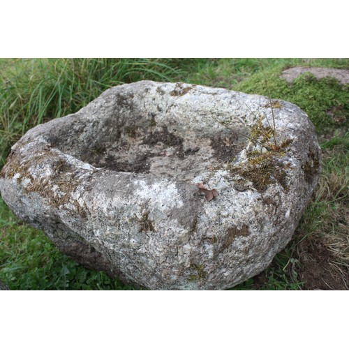 63 - Small granite trough 11