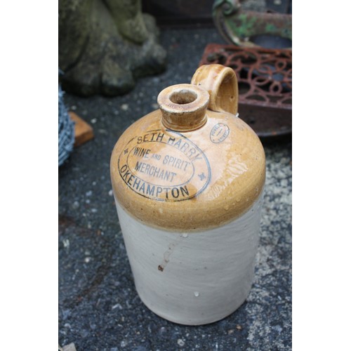 27 - Vintage Seth Harry Okehampton flagon 10