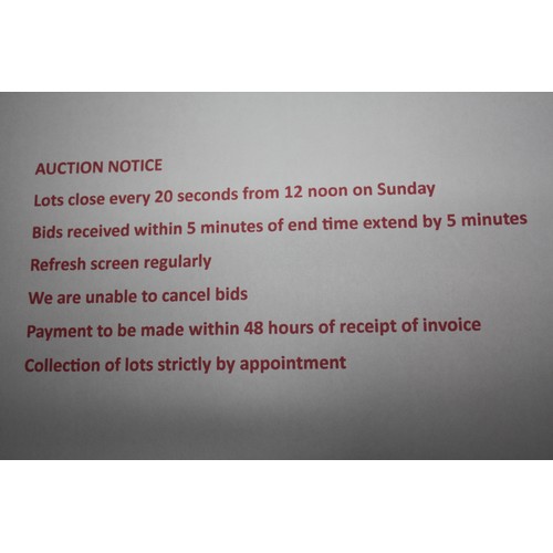 0 - Please read Auction Notice