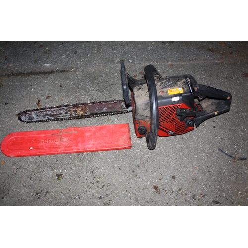 55 - Jonsered turbo chainsaw- has compression but unchecked