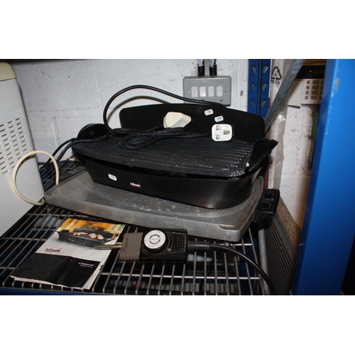 284 - Hotplate with temperature control & Bifinett griddle