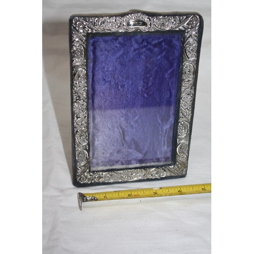 1159 - Birmingham 1908 silver photo frame 7