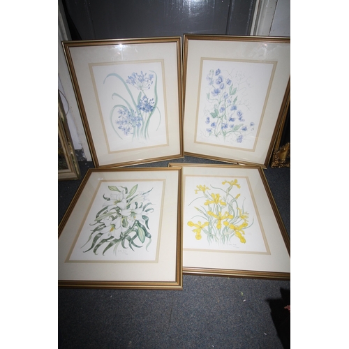 1457 - 4 Ltd Edition flower prints by Gay Corran 16