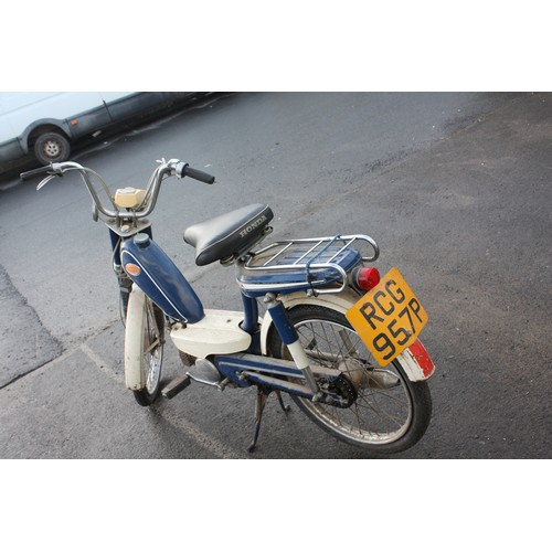 1 - Honda C50 novio moped. No V5
No petrol so not checked sold as seen