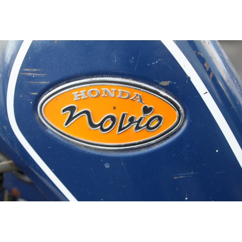 1 - Honda C50 novio moped. No V5
No petrol so not checked sold as seen