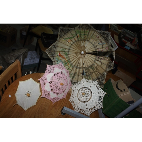 459 - 3 dolls parasols 16