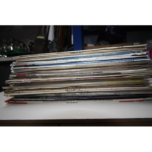 460 - Large quantity LP records & football ephemera