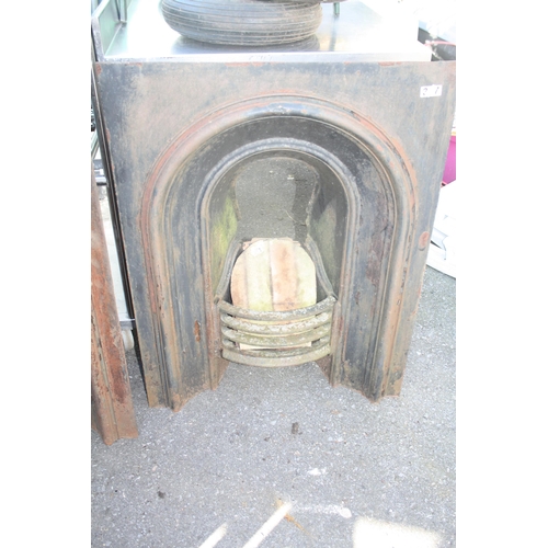 63 - Cast iron fireplace 34