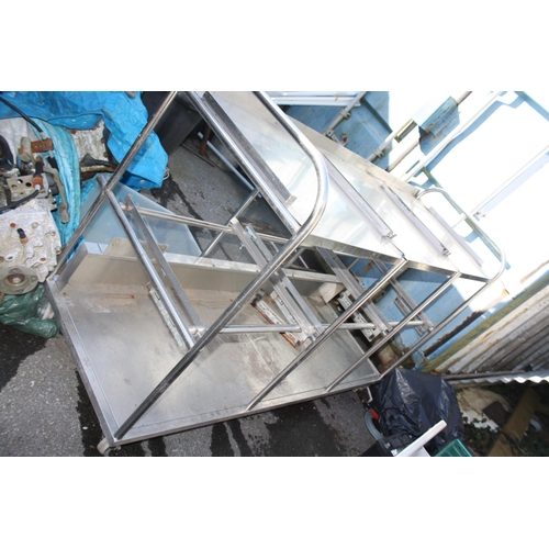 69 - Stainless steel table 44