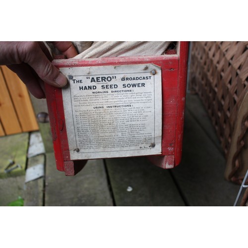 113 - The AERO broadcast seed sower