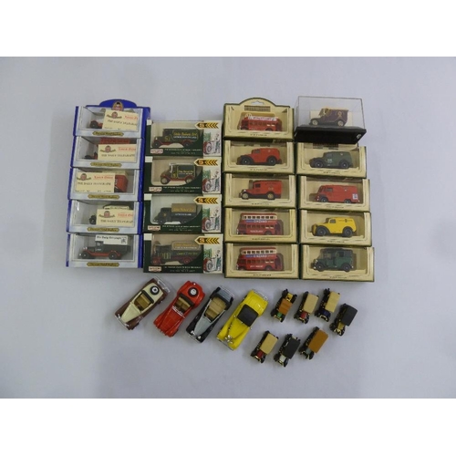 433 - A quantity of diecast model cars, trucks and buses to include Days Gone