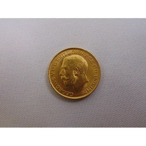 506 - 1911 gold Sovereign