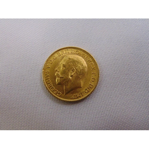 507 - 1913 gold Sovereign