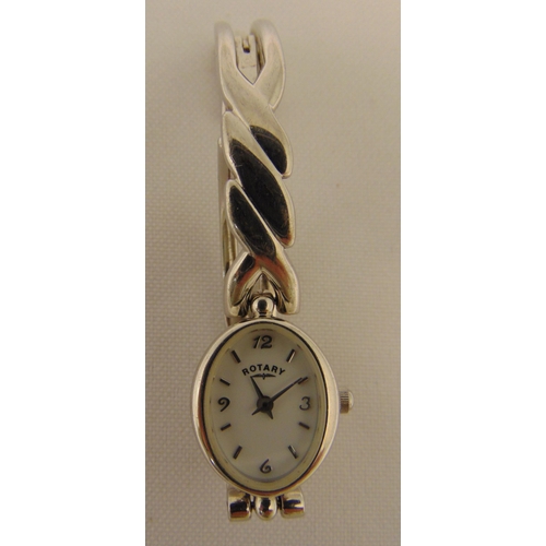 268 - Rotary silver ladies wristwatch