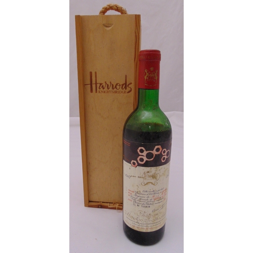 453 - 1967 Chateau Mouton Rothschild Pauillac Grand Cru Classe