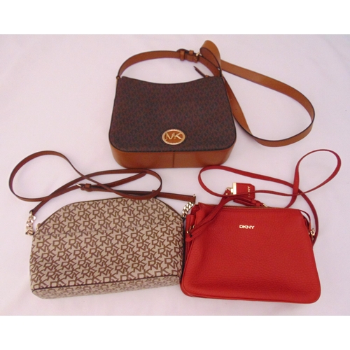 246 - Three ladies fashion handbags to include DKNY and Michael Kors (3)