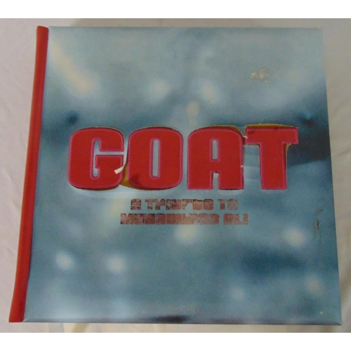 239 - G.O.A.T. (Greatest Of All Time) limited edition tribute to Mohammed Ali hardbound book by Jeff Koons